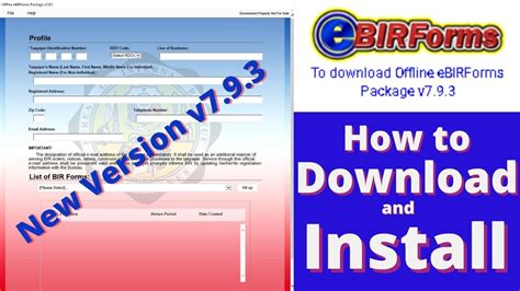 ebirforms version 7.2 free download|Availability of new offline eBIRForms Package v7.6 .